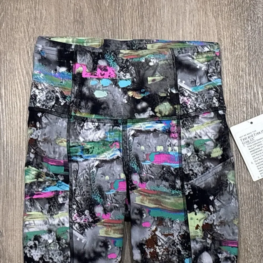 Lululemon Fast and Free HR Crop 23